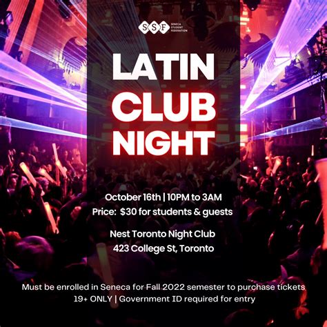 Latin Night Club | Seneca Student Federation