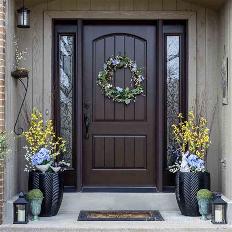 Front Door Decor Ideas For Spring at Taj Schauer blog
