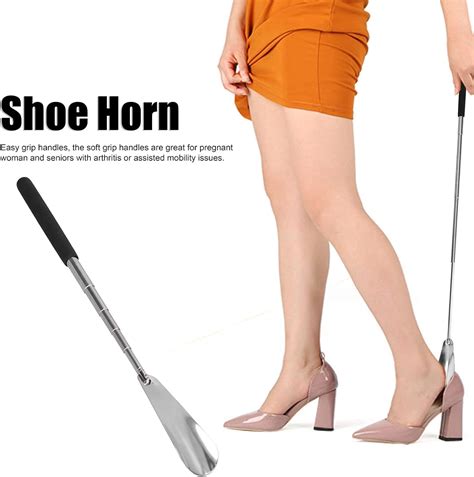 Buy KAKAKE Shoe Horn, Telescopic Long Shoe Horn Durable and Rust Free ...