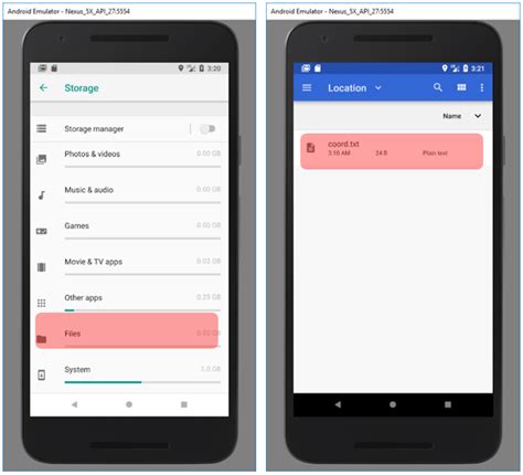 Android Text File 的图像结果
