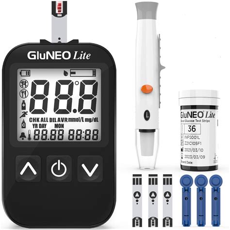K-Life Gluneo lite Fully Automatic Blood Glucose Sugar Testing Machine