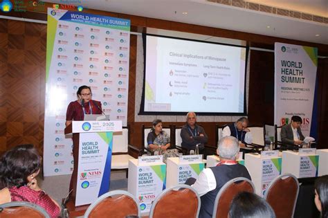 Representing FOGSI at World Health Summit 2025 – Dr. Poonam Goyal