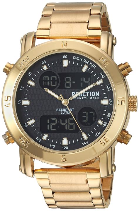 Kenneth Cole Reaction Men's Quartz Metal and Stainless Steel Casual ...