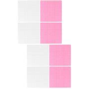 Buy NUOLUX Board Felt Pin Tiles Bulletin Wall Board Boards Square ...