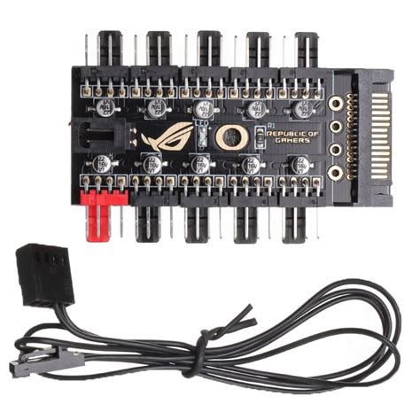 Cooler Hub 4-Pin PWM Cooler Connector PC Speed India | Ubuy