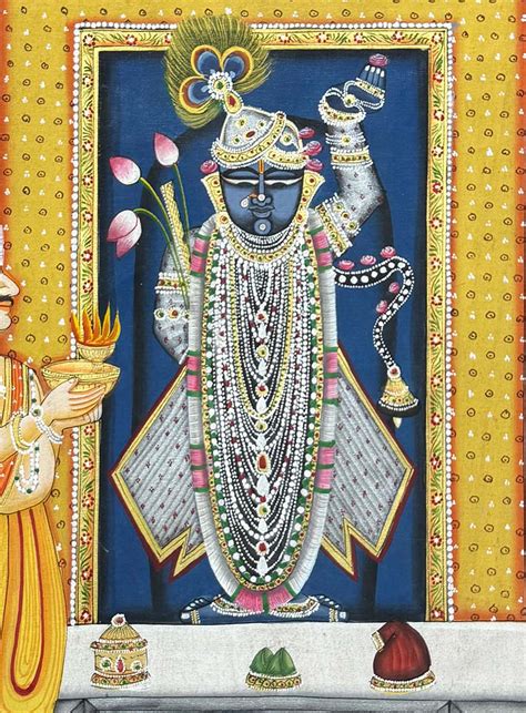 Vintage Shrinathji Pichwai - Handmade Painting – Truly Earthy