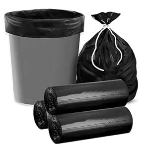 ZOXAR Garbage Bags for Dustbin | Medium Size 19 X 21 Inches | Dustbin ...