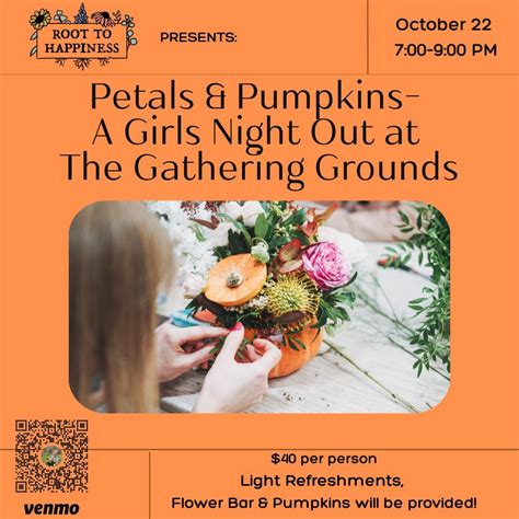 Petals & Pumpkins - A Girls Night Out, 104 Route 13, Brookline, NH ...