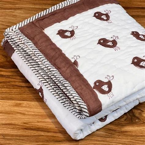 Baby Quilt - Hand Block Print Cotton Baby Quilts Wholesaler ...