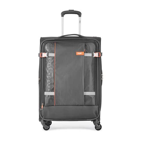 Buy VIP Polyester Skybags Unisex Snazzy 4W Exp Strolly (H) 71 Steel ...