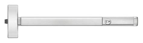PRECISION, 48 in Max Door Wd, Stainless Steel, Exit Device - 455U74 ...