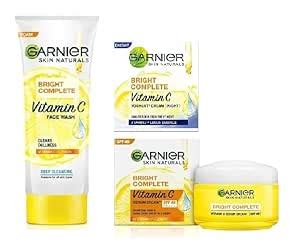 GARNIER Am - Pm Skincare Combo PACK (3 Items in the set) Bright ...