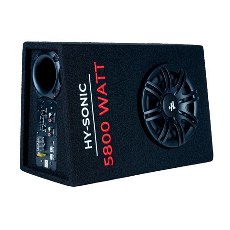 Hydra HY-SONIC 5800WATT 8 inch active enclosure Subwoofer (Powered , R ...
