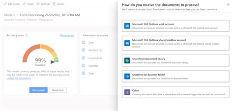 Use AI Builder in Power Automate - indianet