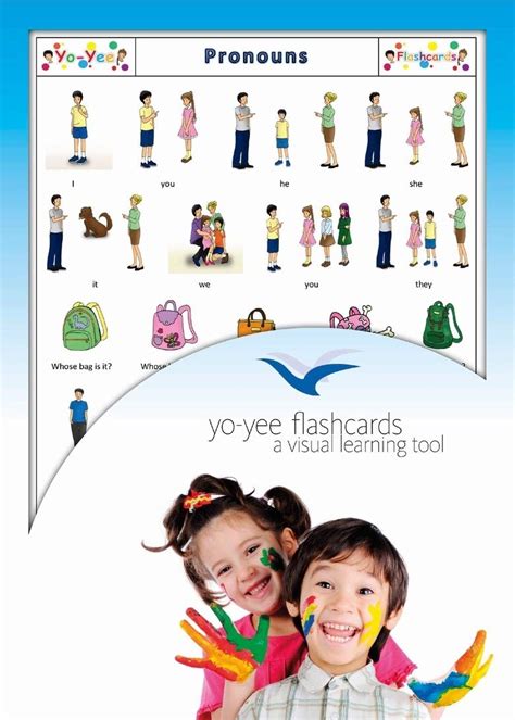 Buy Yo-Yee Flashcards - Pronouns Flash Cards and Words - Vocabulary ...