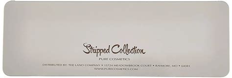 Buy Pure Cosmetics Stripped Collection Eyeshadow Palette (12 Colors ...