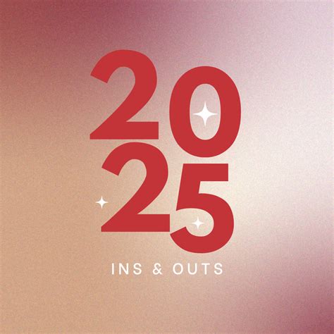 2025 Ins and Outs • Cold Brew Vibes • Los Angeles Lifestyle Blog