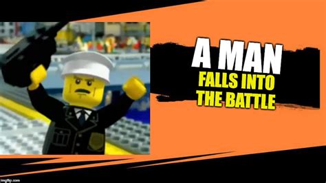 Lego a on sale man has fallen