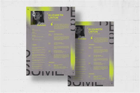 Bold Resume Template - BrandPacks