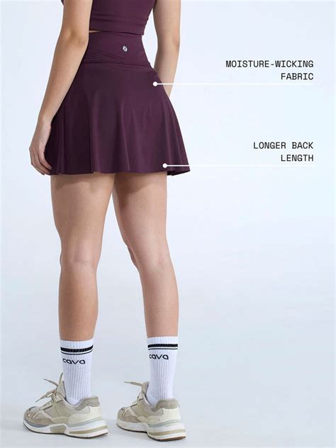 Wine Hourglass Swirl Skorts – CAVA Athleisure Pvt Ltd