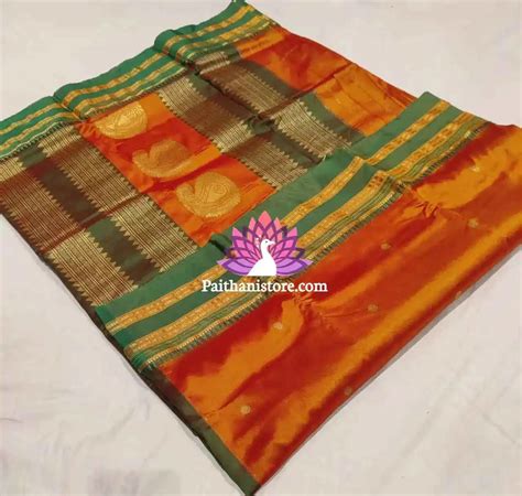 Buy Narayan Peth Paithani Saree for Women - At Paithanistore