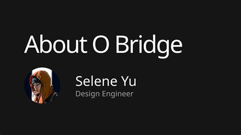 About O Bridge