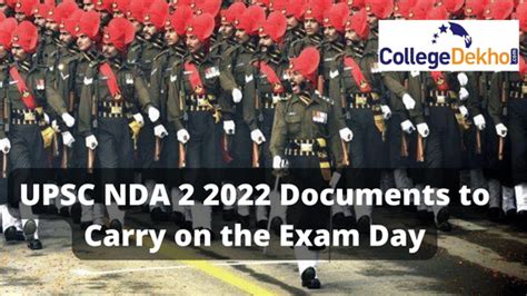 UPSC NDA 2 2022 Documents to Carry on the Exam Day | CollegeDekho