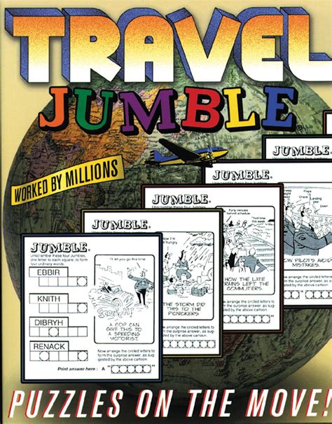 Travel Jumble®: Puzzles on the Move! (Jumbles®): Tribune Media Services ...