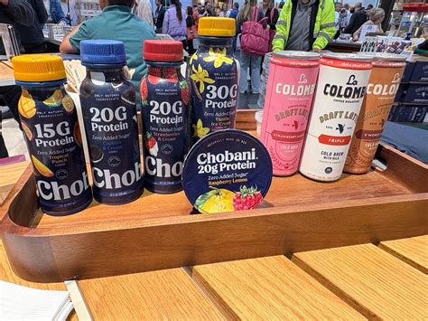 Chobani features protein-rich yogurt and drinks at Expo West