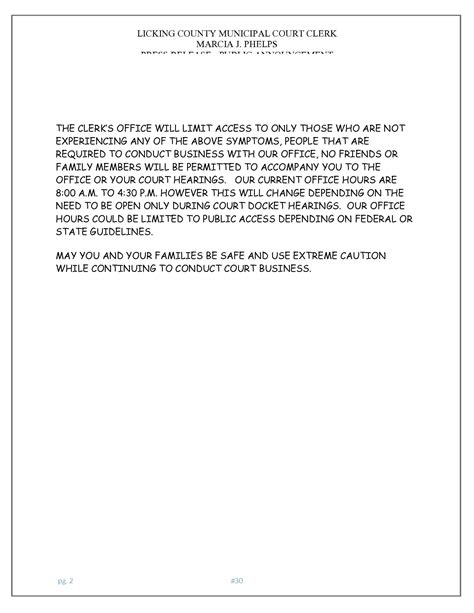 Newark Law Firm, Reese Pyle Meyer PLL | Court Updates as of April 30 ...