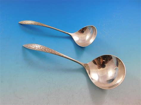 Spanish Lace by Wallace Sterling Silver Flatware Service for 8 Set 68 ...