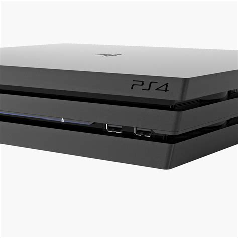 Sony Playstation 4 Pro Set - 3D Model by sta_84