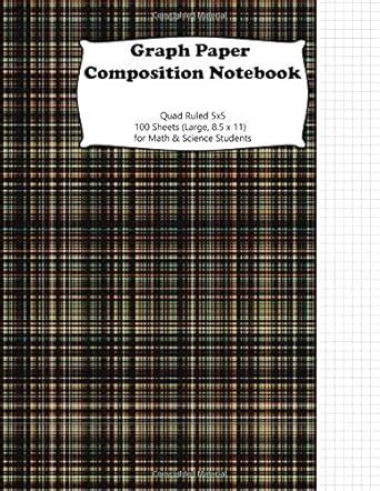 Graph Paper Composition Notebooks: Students Graph Book for Math ...