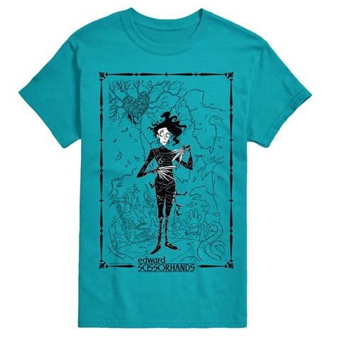Edward Scissorhands - Frame Oversized - Men's Short Sleeve Graphic T ...
