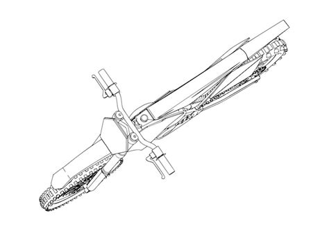 Sport motorcycle sketch white background vector | Premium Vector