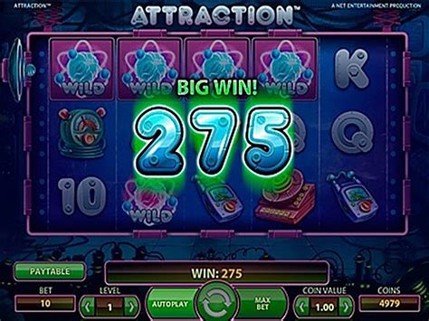 Attraction slot machine by Netent provider | Bonuses and Offers