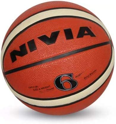 Nivia Red Engraver Basketball (Size-6) : Amazon.in: Sports, Fitness ...
