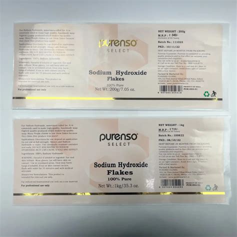 Sodium Hydroxide Flakes - Purenso Select