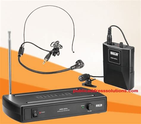 Ahuja AWM 495VL Wireless microphone – publicaddresssolutions