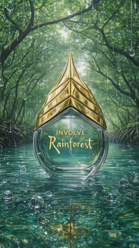 Involve Rainforest Premium Edition – Crystal Rain Car Perfume (25 ml ...