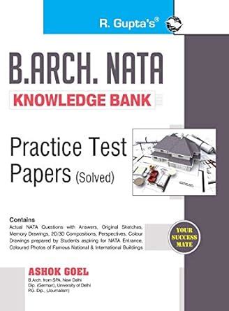 Buy B. Arch. NATA Knowledge Bank Practice Test Papers Book Online at ...
