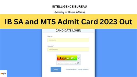 IB SA and MTS Admit Card 2023 Out at mha.gov.in, Direct Download Link ...