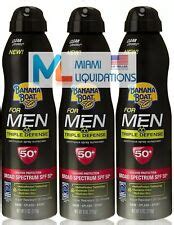 Buy 3 Banana Boat For Men Triple Defense Continuous Spray Sunscreen SPF ...