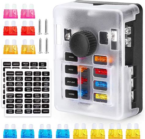 Extractme Upgraded 6 Way Fuse Block with Thumbscrew India | Ubuy