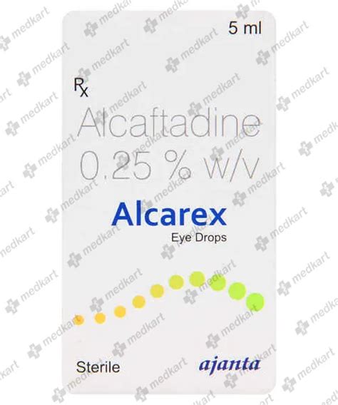ALCAREX EYE 5 ML DROPS 5 ML Price, Uses, Side Effects & Substitutes ...