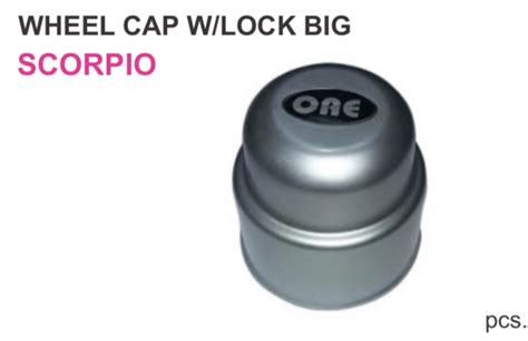 Car International Wheel Cap Scorpio W/Lock Big CI-1580 for Mahindra ...