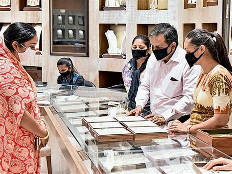 Gold and silver jewelry is sanitized before and after being shown to ...
