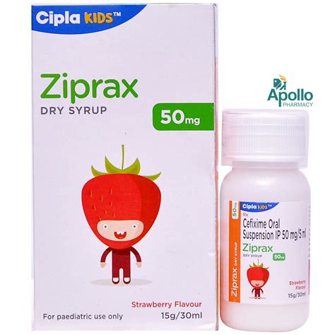 Ziprax 50 mg Liquid 30 ml Price, Uses, Side Effects, Composition ...