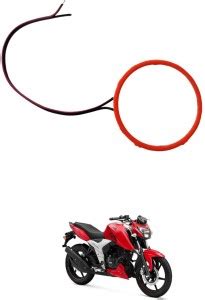 PRTEK 70mm COB Led Angel Eyes Headlight Halo Ring Warning Lamp 205 ...