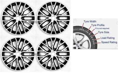 Carrom Wheel Cap Wheel Cover Hubcap Phantom Design Compatible For Tata ...